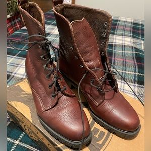 Leather Boots Eddie Bauer